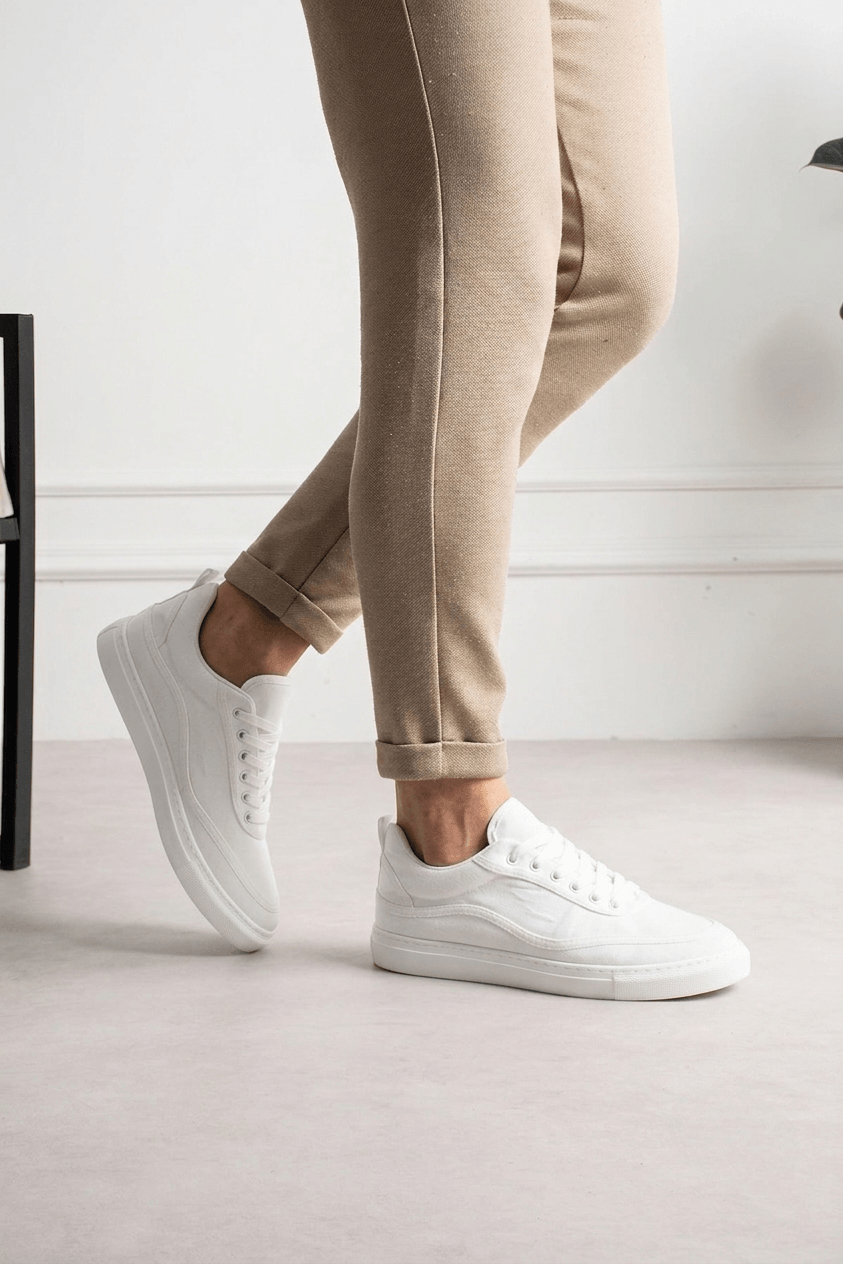 RS625 - Keten Erkek Spor Ayakkabı BEYAZ / BEYAZ